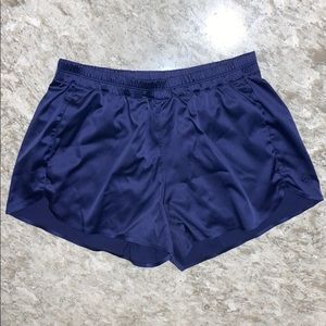 Navy Blue Lululemon Athletic Shorts